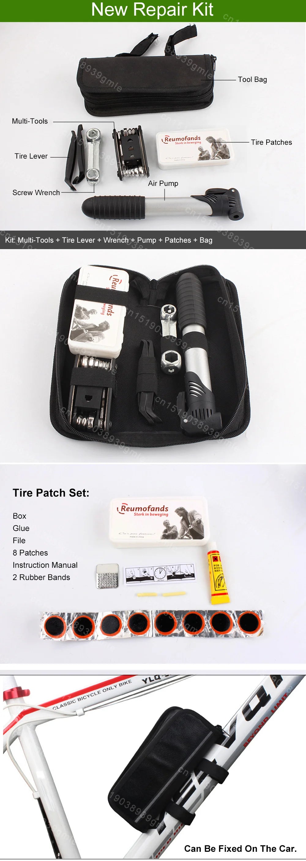 PatchMaster – Bicycle Tire Repair Kit