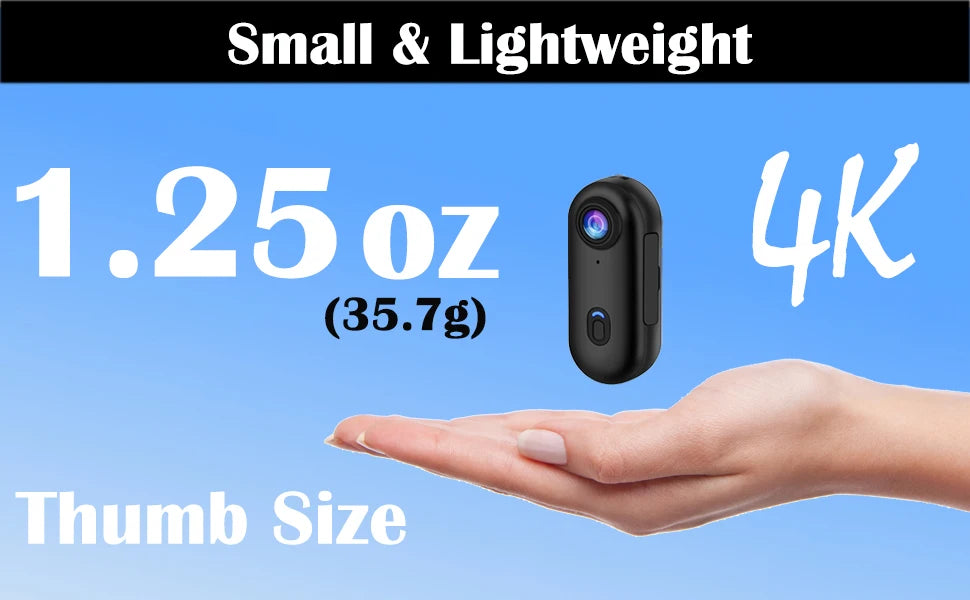 NanoSight – 4K Mini Action Camera