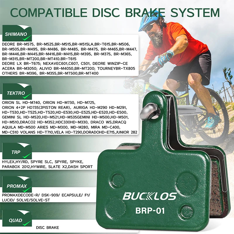 BuckloTech – Ceramic Disc Brake Pads