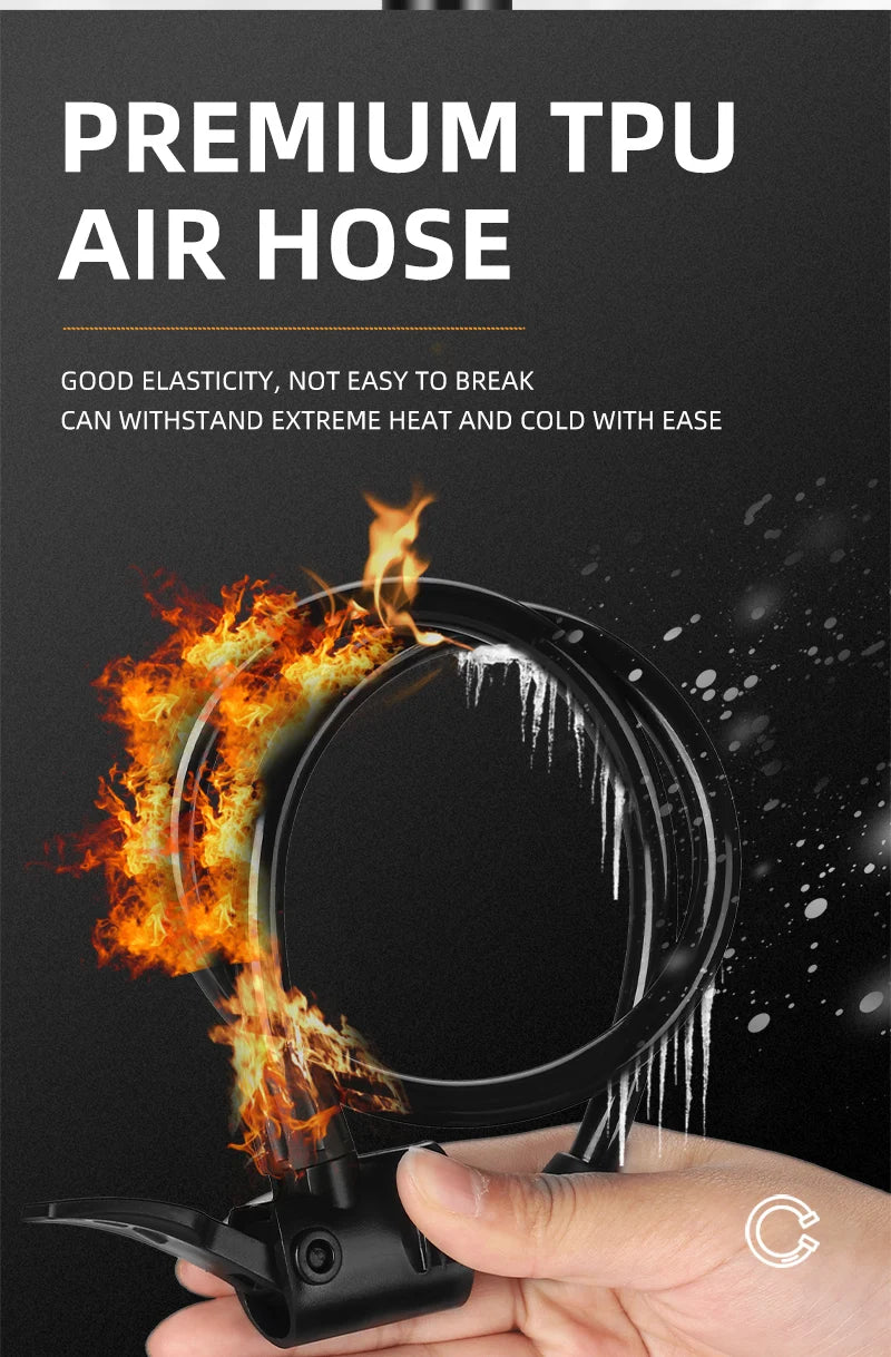 PumpFlex – Stainless Steel Bike Pump