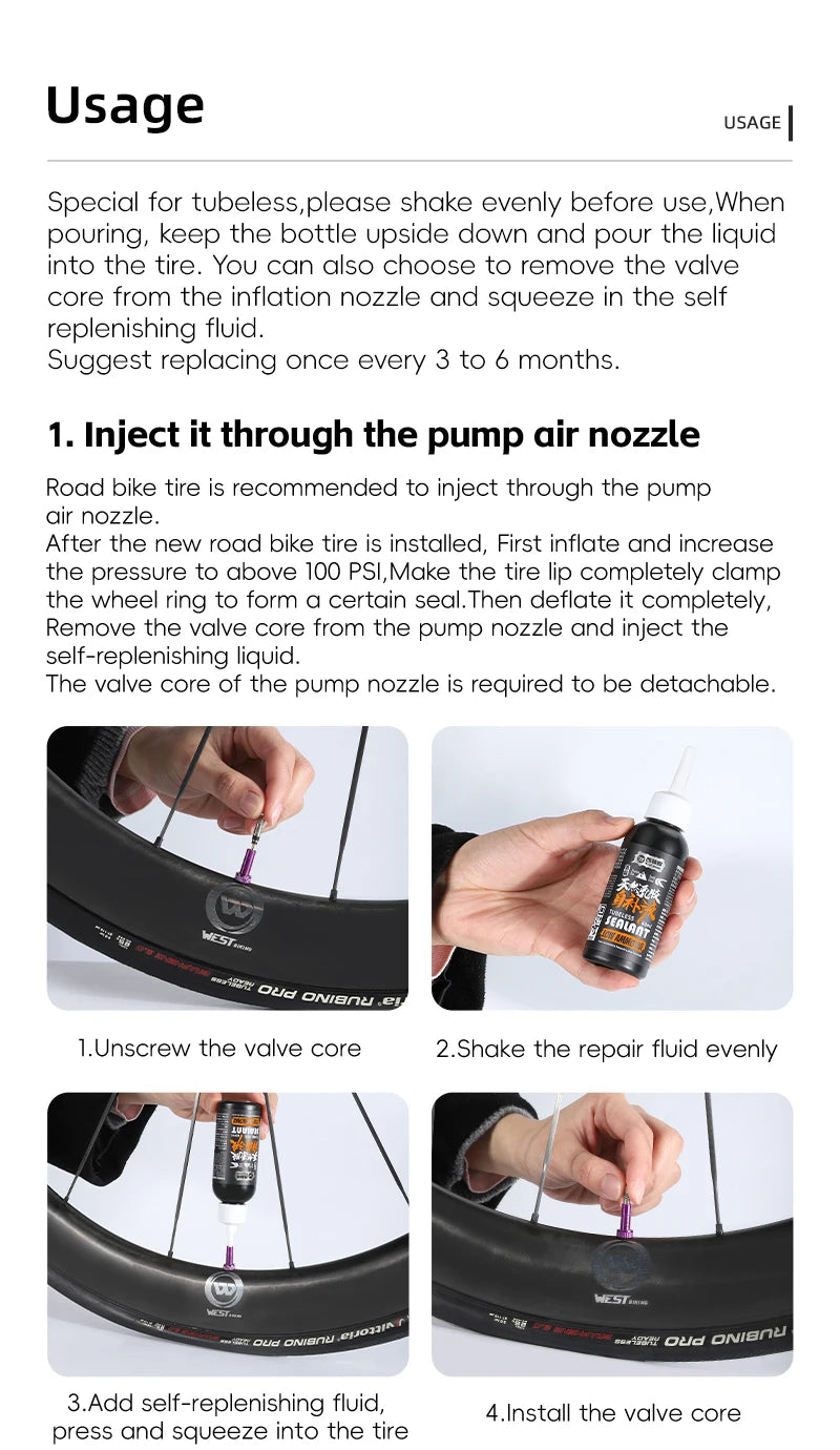 SealQuick – Tubeless Tire Sealant