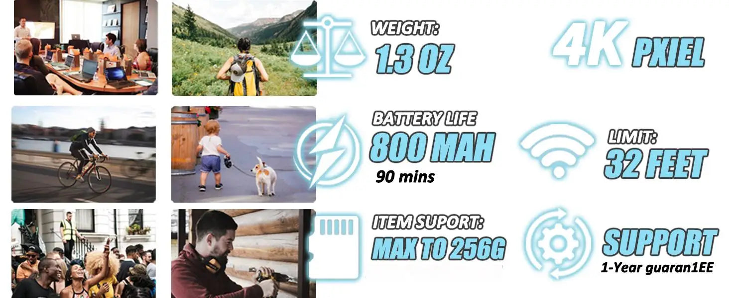 NanoSight – 4K Mini Action Camera