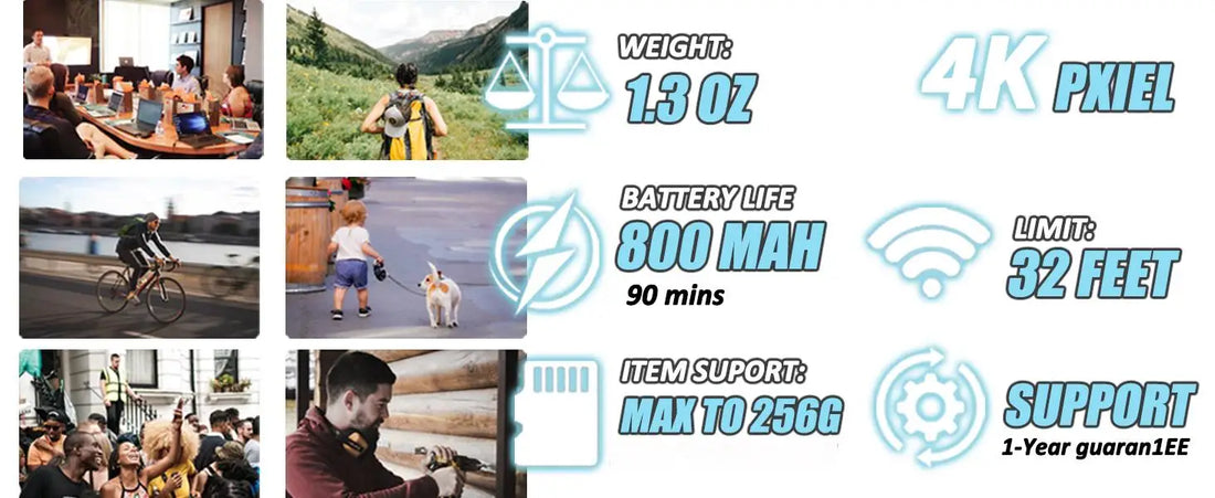 NanoSight – 4K Mini Action Camera