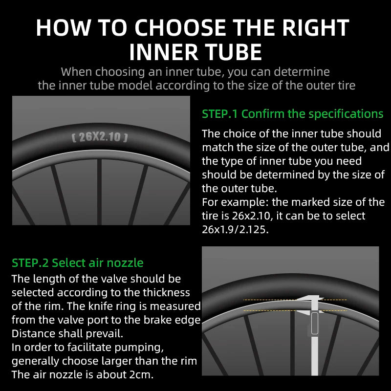 TubePro – Butyl Inner Bike Tube