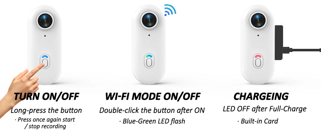 NanoSight – 4K Mini Action Camera