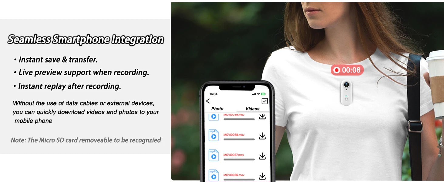 NanoSight – 4K Mini Action Camera