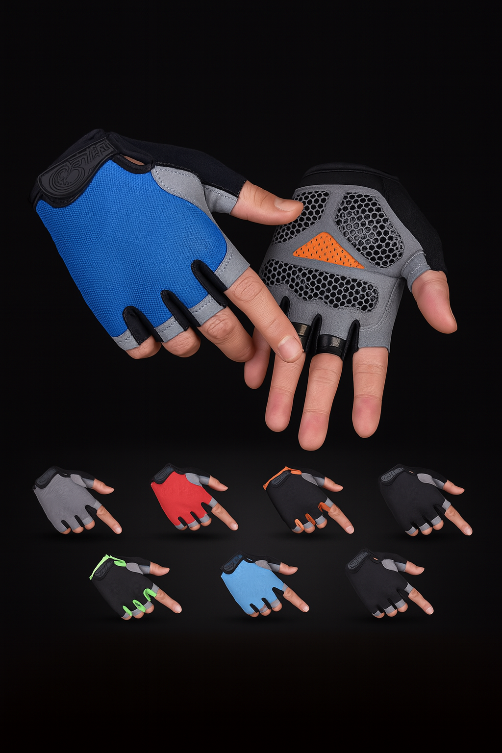 GripFlex – Anti Slip Cycling Gloves