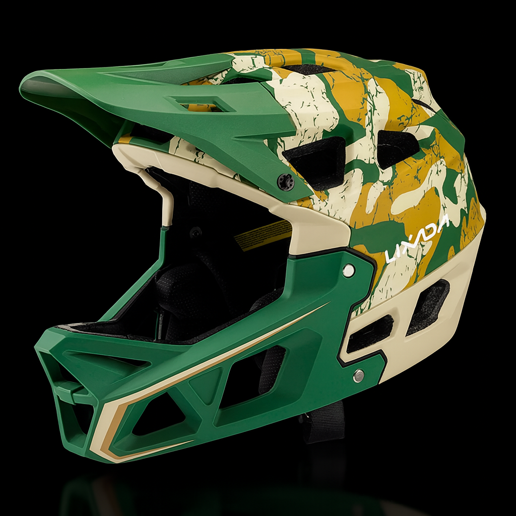 CamouGuard – Full Face MTB Helmet