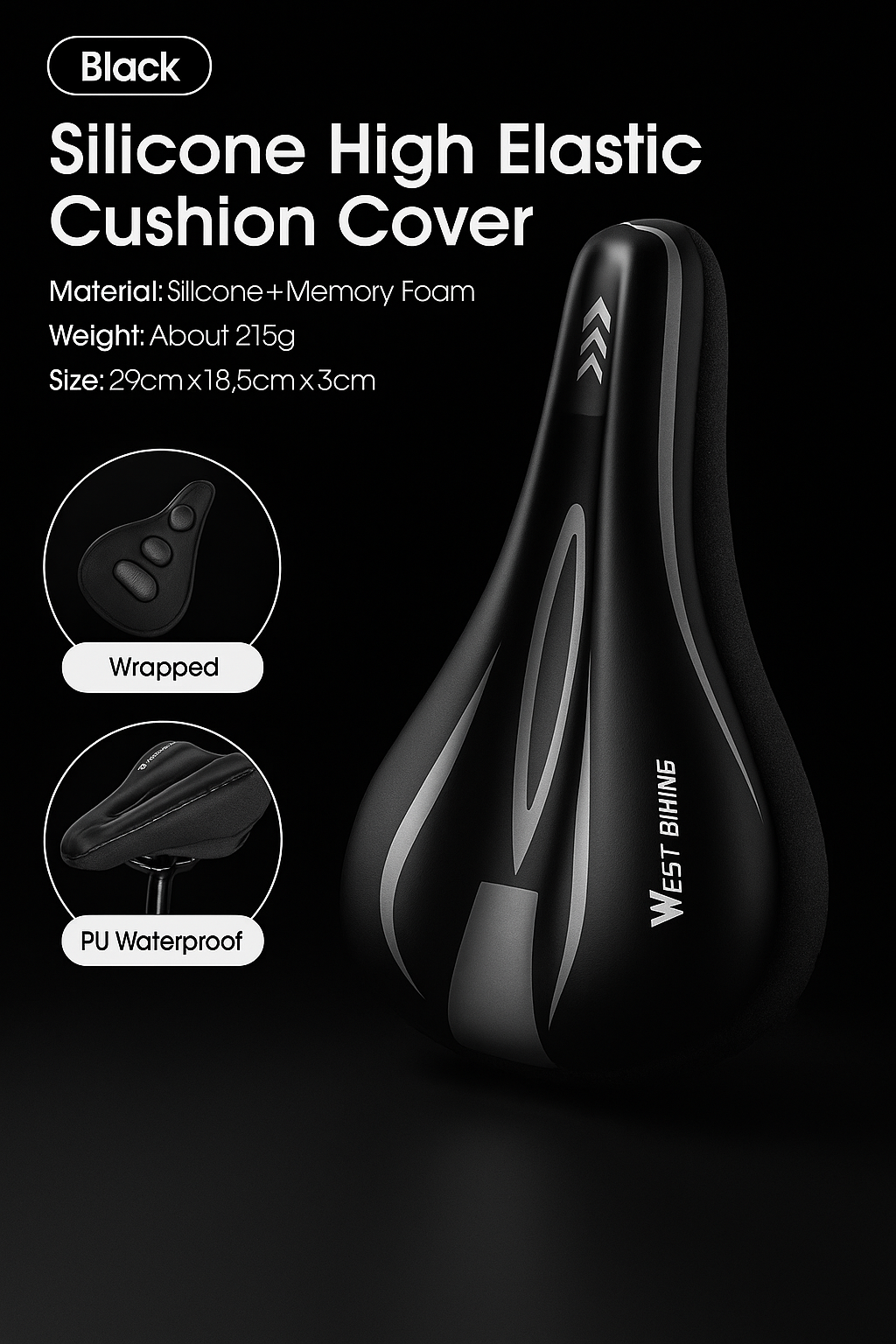 SaddleSoft – Gel Padded Cover