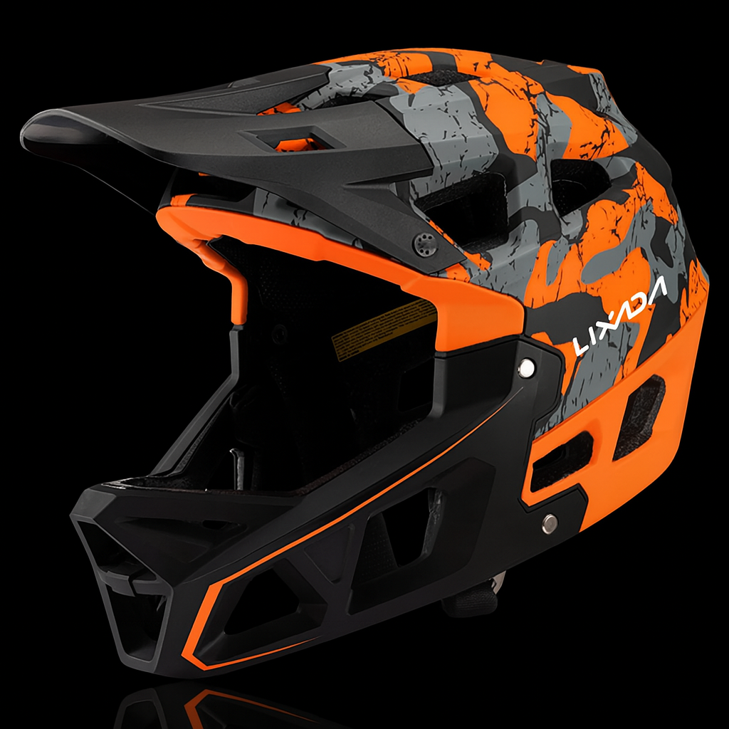 CamouGuard – Full Face MTB Helmet