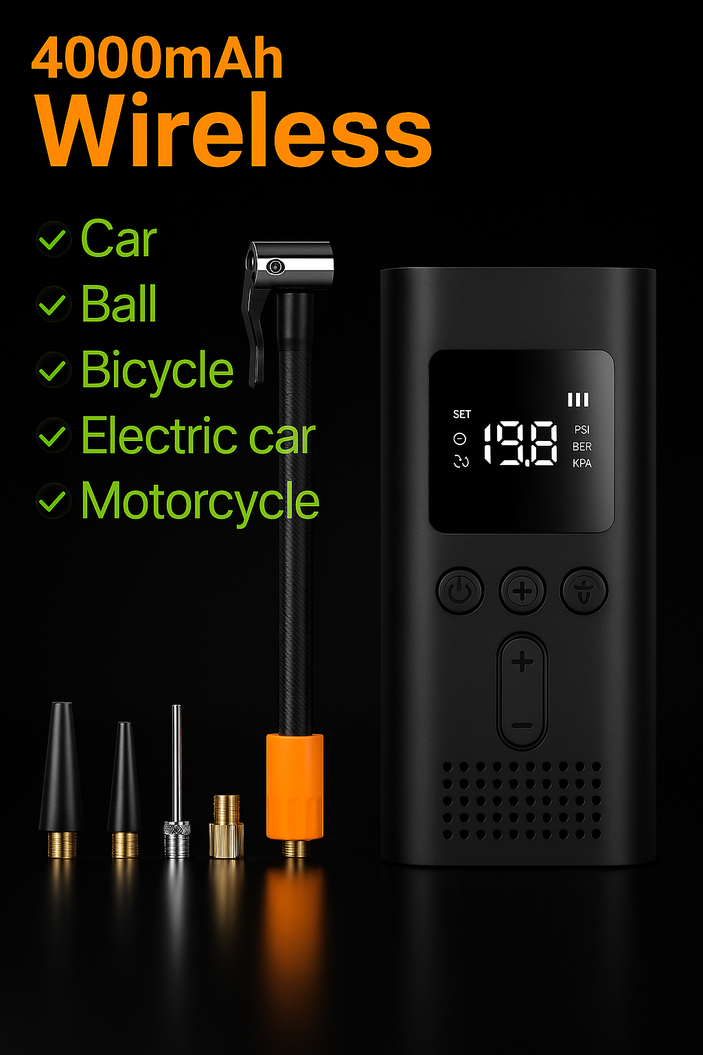 AirVolt – 150 PSI Portable Inflator